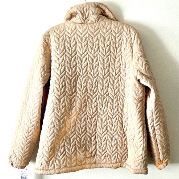 Berardo Quilted Jacket with Faux Shearling Collar New withTags - Picture 4 of 7